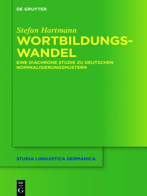 cover image of Wortbildungswandel